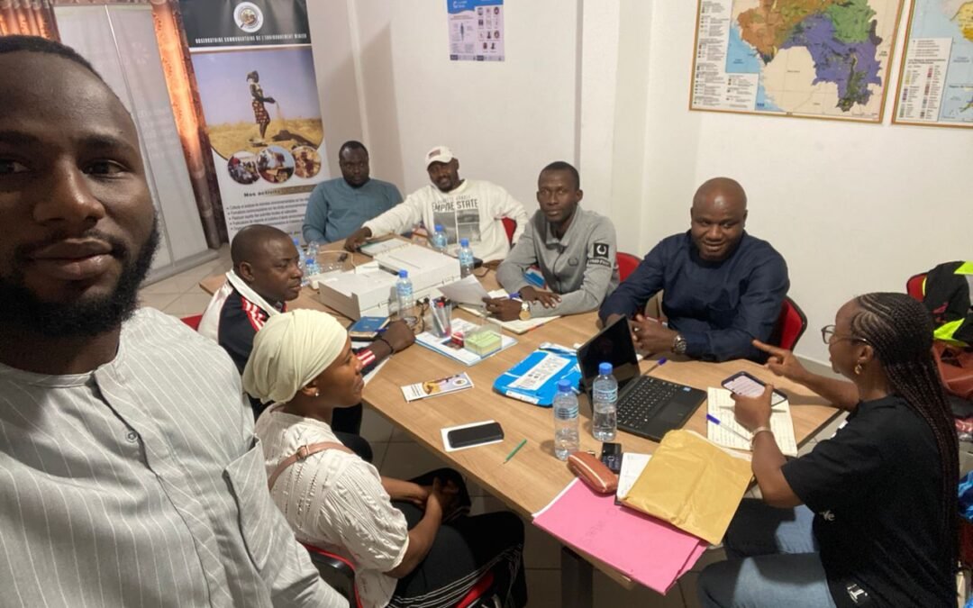 Réunion des membres de l’ONG OCEM tenue le 06 juillet 2025 à Coleah